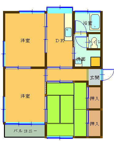 メゾン長尾_間取り_0