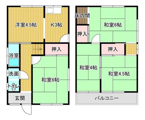 detached 徳島県小松島市日開野町字高須