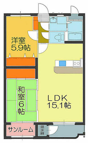 ルナ・ガーデン_間取り_0