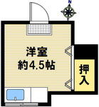 神戸市中央区八雲通６丁目 3階建 築61年のイメージ