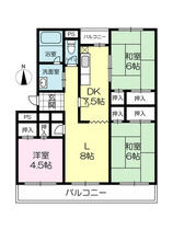 西新在家マンション 202 ｜ 兵庫県姫路市西新在家２丁目（賃貸アパート3LDK・2階・82.98㎡） その2