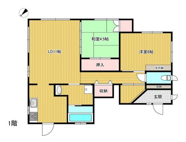 神奈川県横浜市旭区中沢２丁目(賃貸一戸建2LDK・--・66.01㎡)の写真 その1