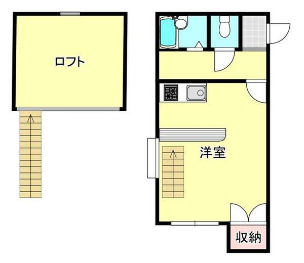 セイラＢＯＸ東貝沢Ａ 201｜群馬県高崎市東貝沢町３丁目(賃貸アパート1R・2階・27.32㎡)の写真 その2