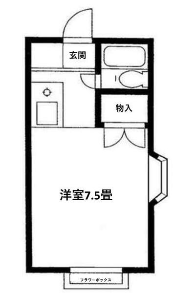 アーバンライフ菱沼｜神奈川県茅ヶ崎市菱沼３丁目(賃貸アパート1K・2階・18.60㎡)の写真 その1