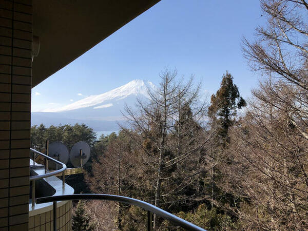 画像4:バルコニー出て左手に富士山を望めます