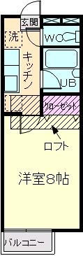 アクセスコート弐番館 203｜宮城県仙台市青葉区山手町(賃貸アパート1K・2階・24.00㎡)の写真 その2