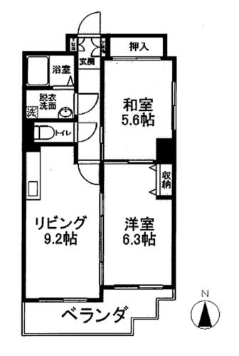 同じ建物の物件間取り写真 - ID:202009535564