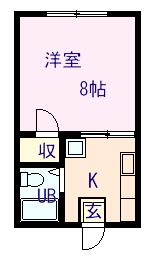 山本ハイツ 103｜熊本県熊本市東区帯山９丁目(賃貸アパート1K・1階・23.10㎡)の写真 その1