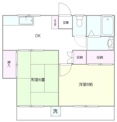 同じ建物の物件間取り写真 - ID:211031998237