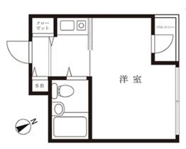 ダイカンプラザ横浜Ｃｉｔｙ 504 ｜ 神奈川県横浜市中区山田町（賃貸マンション1K・5階・16.14㎡） その1