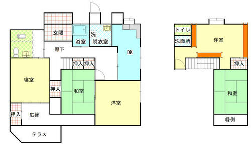 detached 高知県南国市緑ケ丘２丁目