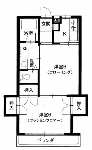 マンション　エイガク 30C｜大阪府大阪市西淀川区姫里３丁目(賃貸マンション2K・3階・28.25㎡)の写真 その2