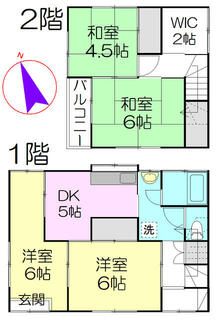 間取り：211063443696