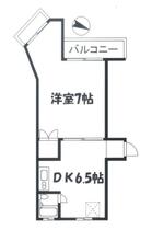 東京都目黒区中根２丁目（賃貸マンション1DK・4階・27.00㎡） その2