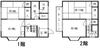 千早駅より徒歩29分 築39年6ヶ月 2階建の賃貸物件