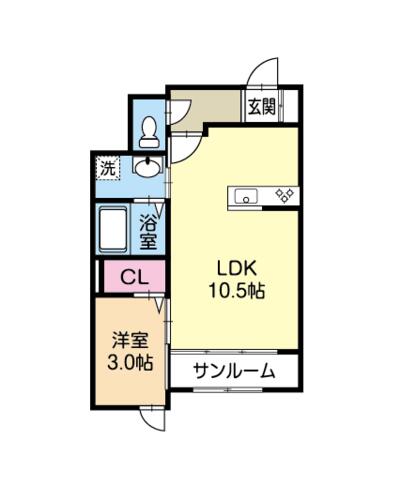 同じ建物の物件間取り写真 - ID:238005857404