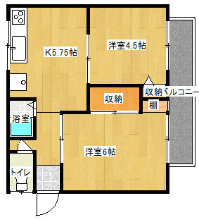 加藤アパート_間取り_0