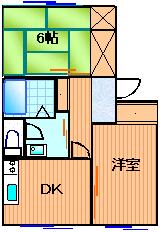 群馬県高崎市井野町(賃貸アパート2DK・1階・41.92㎡)の写真 その1