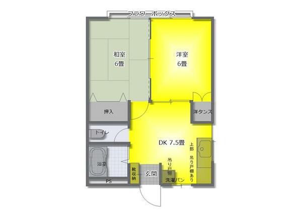 シングルハウス A-1｜福島県福島市野田町１丁目(賃貸アパート2DK・1階・39.74㎡)の写真 その1