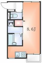 東京都品川区荏原７丁目（賃貸アパート1R・1階・22.46㎡） その1