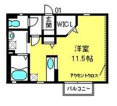 ブランシュルⅡ 101 ｜ 埼玉県さいたま市桜区田島４丁目（賃貸アパート1R・1階・31.50㎡） その2