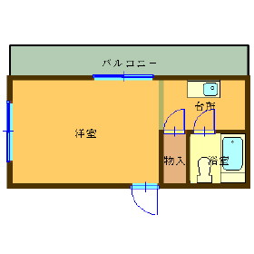 レジデンスカープ水戸｜茨城県水戸市城南２丁目(賃貸マンション1K・5階・15.20㎡)の写真 その1