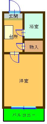 レジデンスカープ水戸｜茨城県水戸市城南２丁目(賃貸マンション1K・6階・16.60㎡)の写真 その1