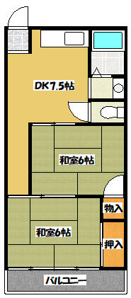 ヒロミツイーストの間取り