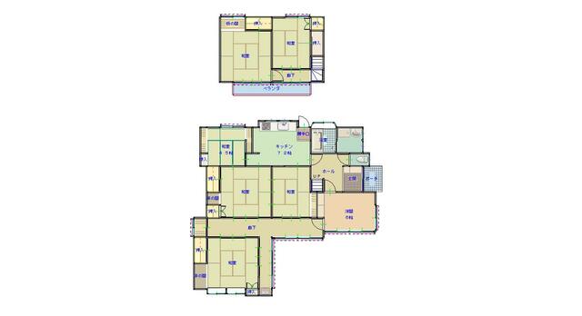 house for sale in Fukushima, Fukushima | ¥5,900,000 | 7DK | Akiyama h…
