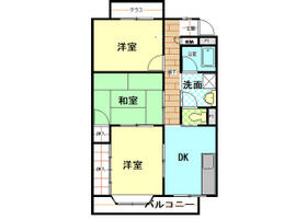 ハイツ弥生 302 ｜ 愛知県蒲郡市三谷町弥生１丁目（賃貸マンション3DK・4階・56.65㎡） その2