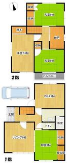 間取り：228059068654