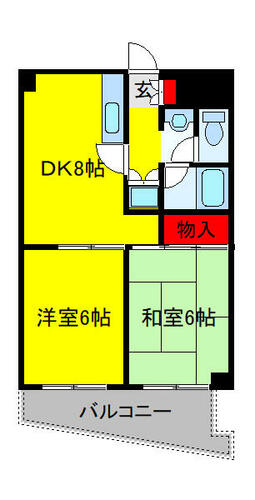 同じ建物の物件間取り写真 - ID:212043005604