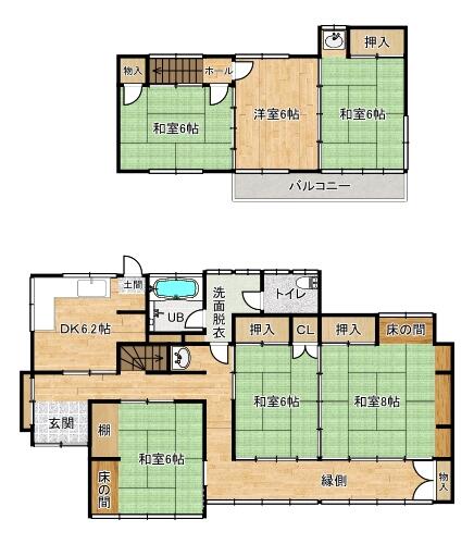 福島県南相馬市の一戸建て | 450万円 | 6DK | 336.03m² | Akiyama house finder