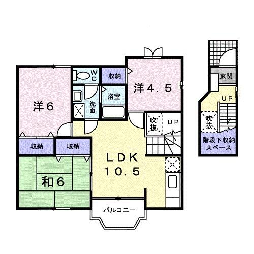 同じ建物の物件間取り写真 - ID:235005091756