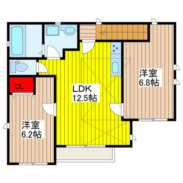 リポーゾ　フォルテッザ 201｜東京都豊島区池袋３丁目(賃貸アパート2LDK・2階・57.43㎡)の写真 その1