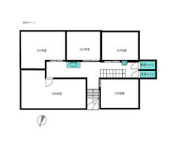 美濃屋荘 206 ｜ 東京都荒川区東日暮里４丁目（賃貸アパート1K・2階・12.28㎡） その3