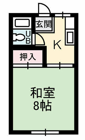 広島県東広島市西条町寺家(賃貸アパート1K・2階・22.68㎡)の写真 その1