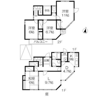 間取り：213125777306