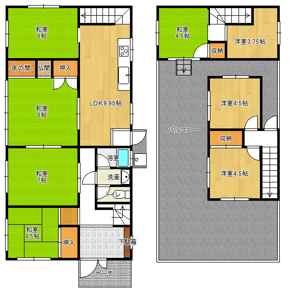 大阪府堺市の一戸建て | 7900万円 | 8LDK | 541.39m² | Akiyama house finder