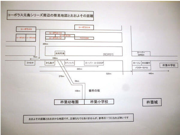 コーポラス元島７ 402｜大分県杵築市大字杵築(賃貸マンション3DK・4階・58.32㎡)の写真 その14