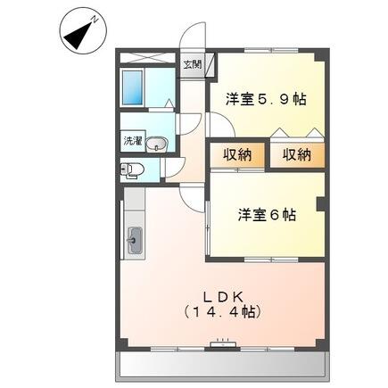 同じ建物の物件間取り写真 - ID:234023546021