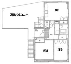 静岡県三島市大宮町３丁目（賃貸マンション2DK・2階・58.97㎡） その1