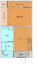 ピュアストーン 201 ｜ 新潟県新潟市秋葉区金沢町２丁目（賃貸アパート1DK・2階・37.00㎡） その2