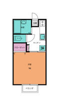 ＴＲハイツ 202 ｜ 栃木県宇都宮市陽南２丁目（賃貸アパート1K・2階・23.18㎡） その2