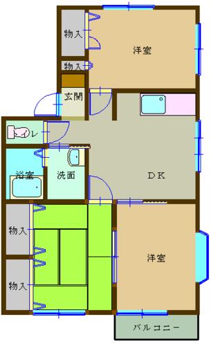 ルポオザワC_間取り_0