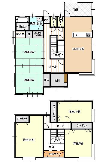 detached 秋田県由利本荘市森子字八乙女下121-2,122-2
地図を見る