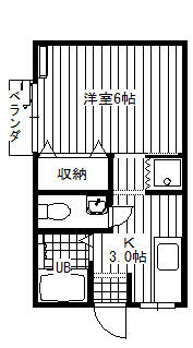 和歌山県橋本市野(賃貸アパート1K・2階・21.97㎡)の写真 その1