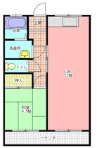 アメニティハウス 202 ｜ 山口県岩国市周東町下久原（賃貸マンション1LDK・2階・39.60㎡） その2