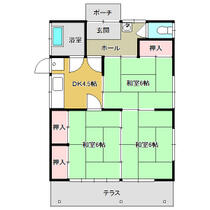 橋本住宅（町東） 9 ｜ 福島県郡山市町東１丁目（賃貸一戸建3DK・--・52.17㎡） その1