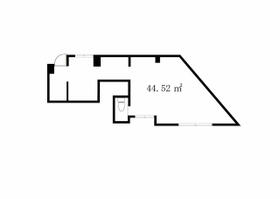 レフィナード上野毛 1F ｜ 東京都世田谷区上野毛３丁目（賃貸マンション1R・1階・44.52㎡） その1